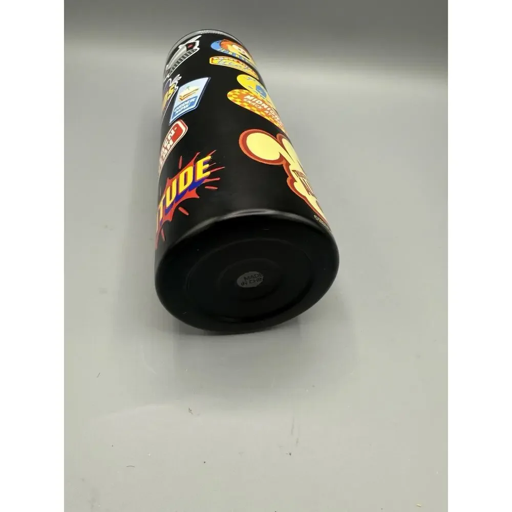 Garfield Movie Promo Tumbler Cup w/ Lid Regal Theaters Exclusive Black 20oz